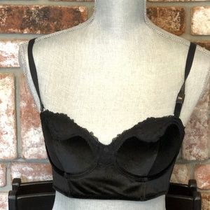 Dream Angels Bandeau 34B w/thong M NWT
